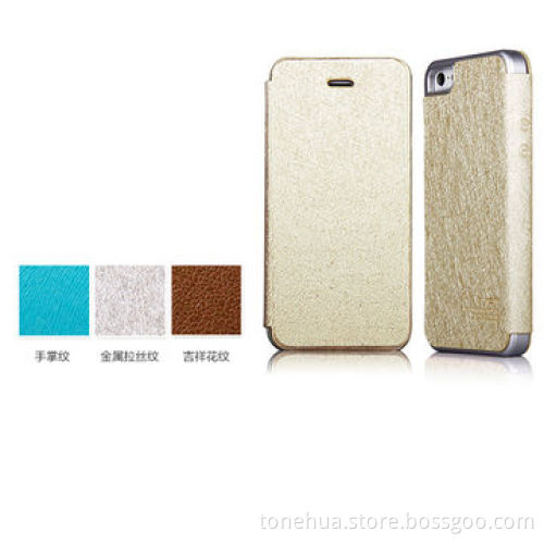 Flip Leather Case for iPhone, Comes in Various Colors